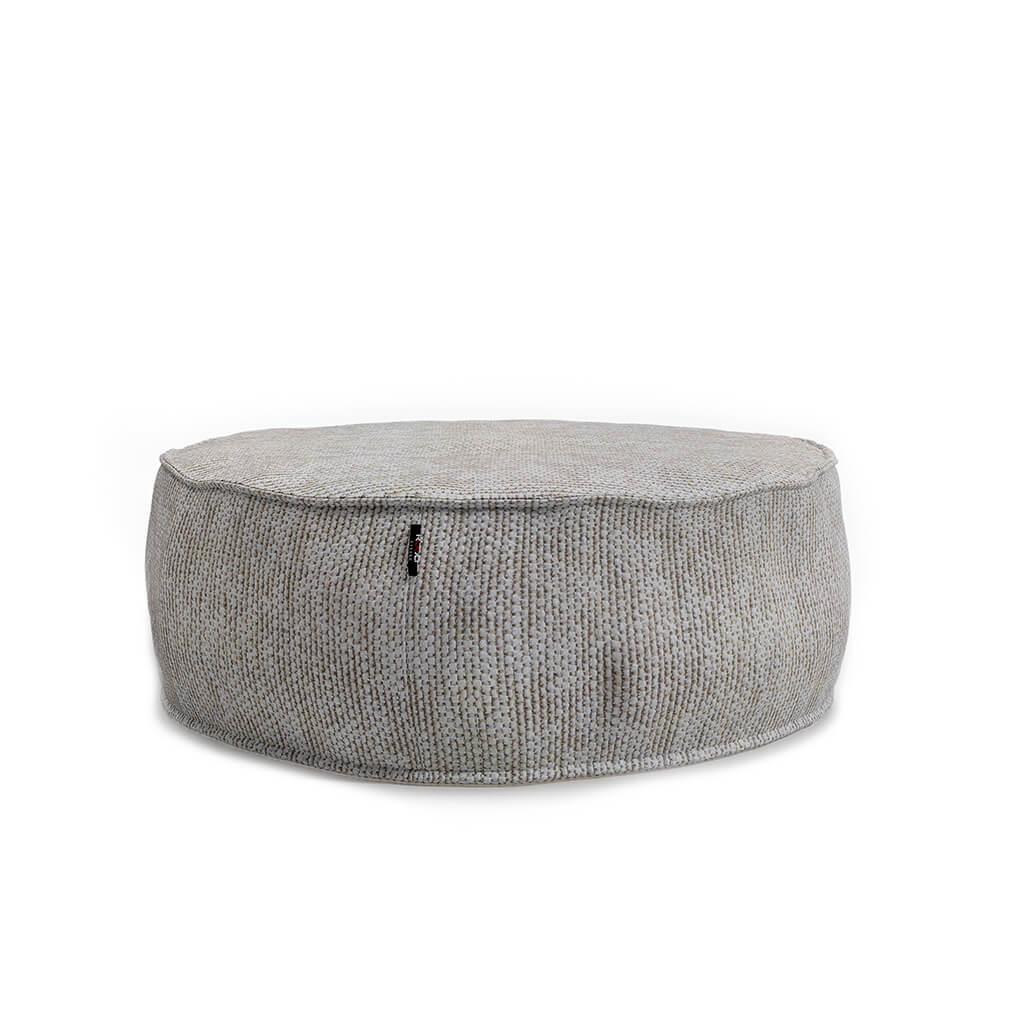 Roolf Silky Round Pouf Bean Bag